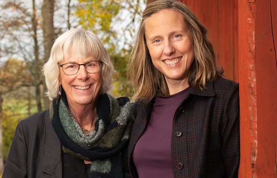 Psykologerna och forskarna Sara Edlund och Elizabeth Malmquist.